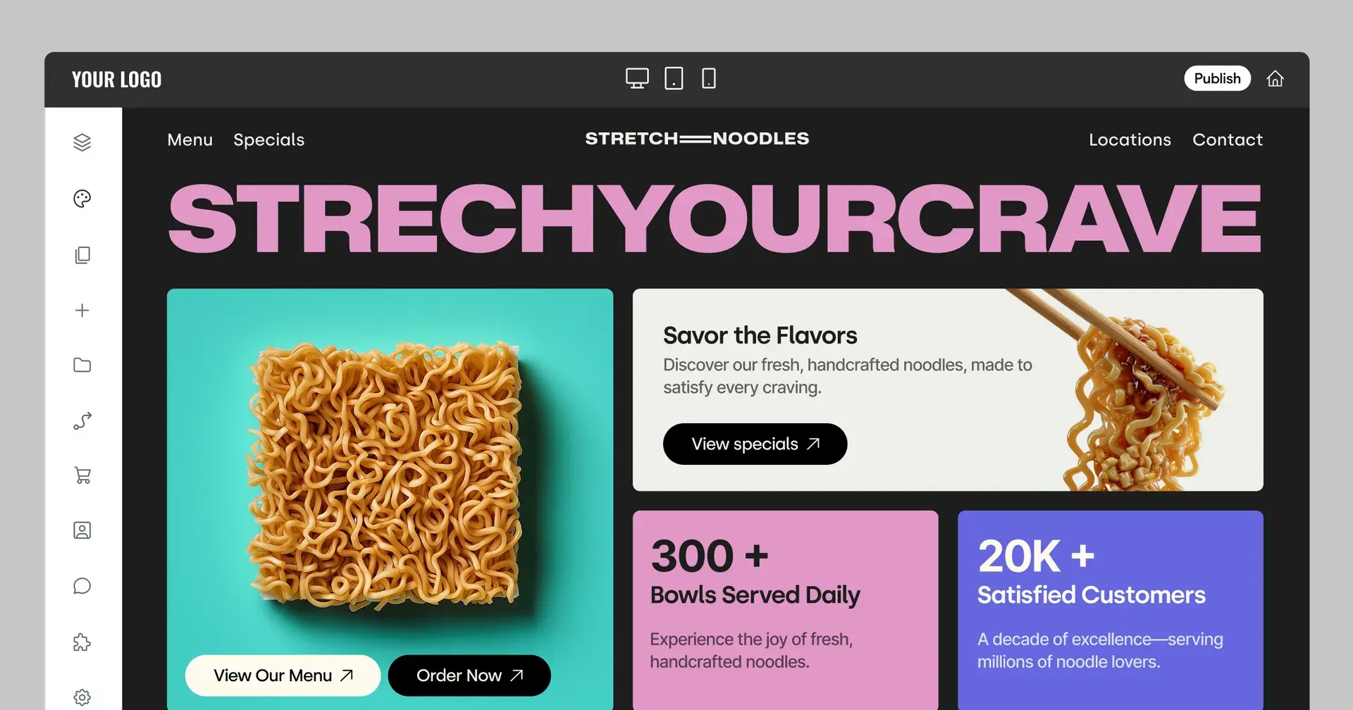 Duda website builder