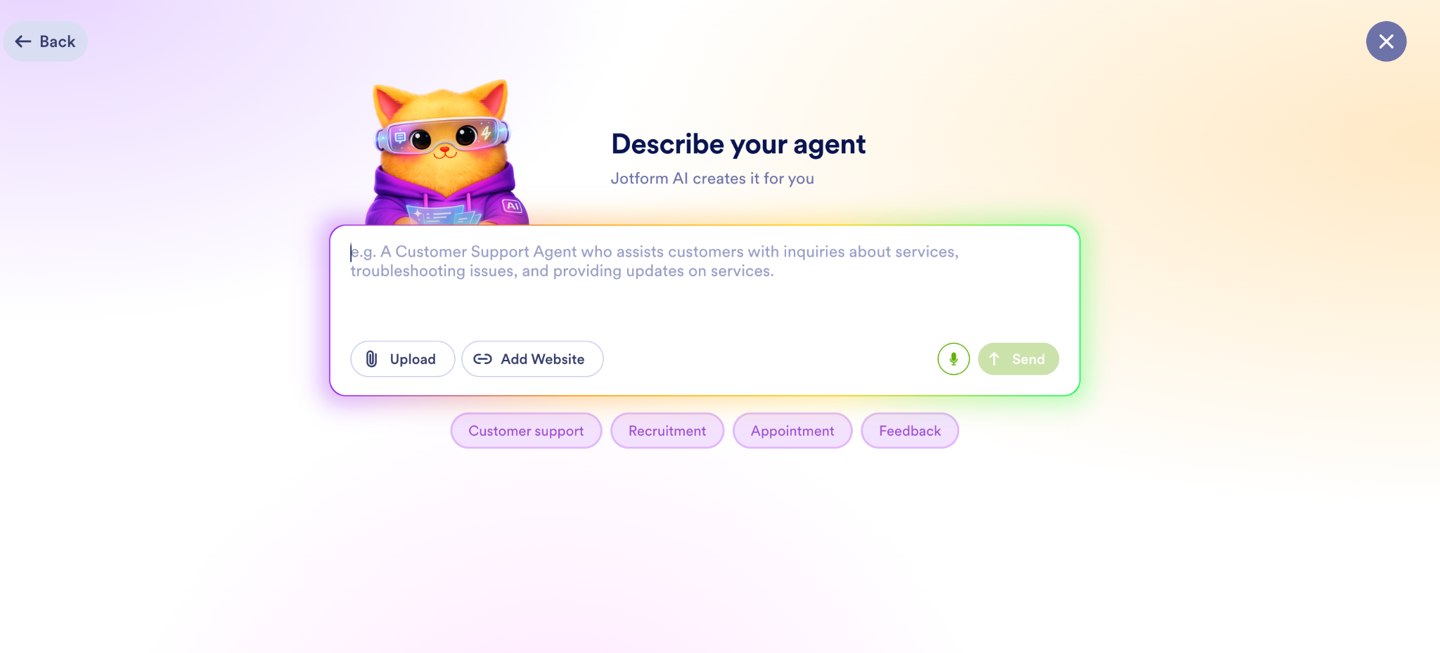 Jotform AI Agents