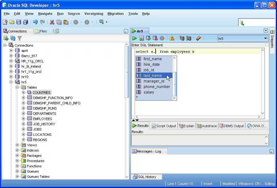 SQL Developer